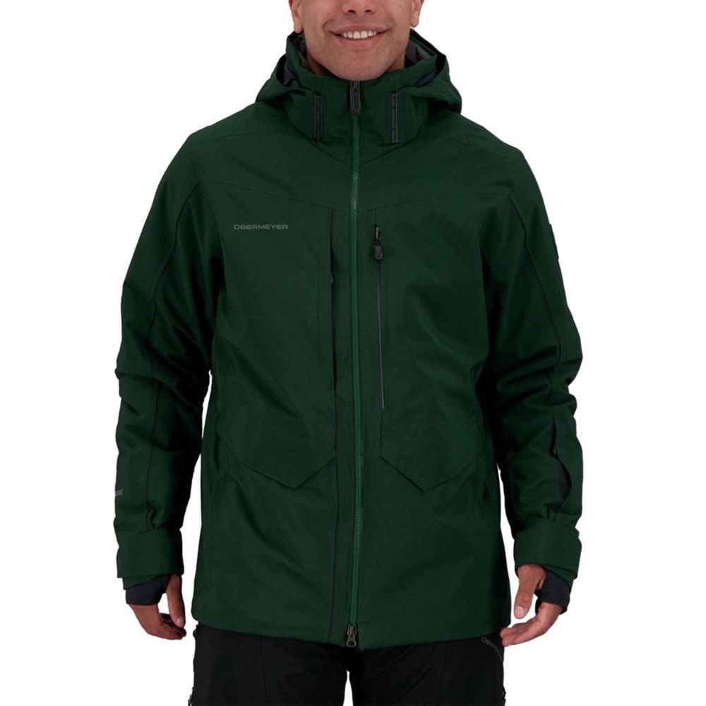 OBERMEYER Kodiak Men’s Insulated Jacket‎ Forest Green MSRP $480 Size 2XL